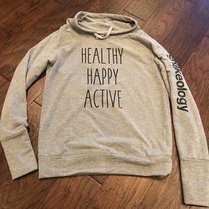 Beachbody Cowl Neck Long Sleeve